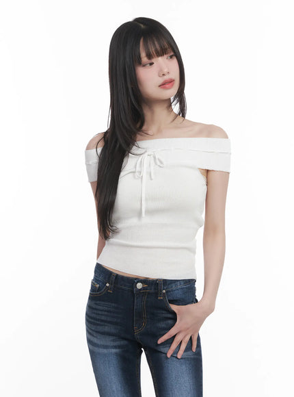 off-shoulder-ribbon-sleeveless-sweater-cu519