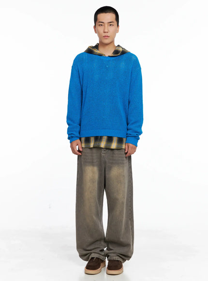 Men's Knit Sweater IG529