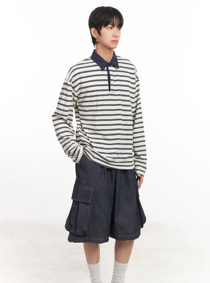 mens-striped-long-sleeve-polo-shirt-ia511