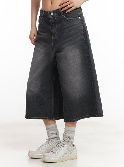 Maxi Wide-Leg Jorts CA504