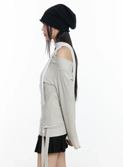 polka-dot-thin-scarf-f517