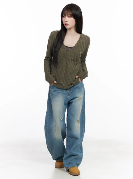 v-neck-knit-sweater-cf523