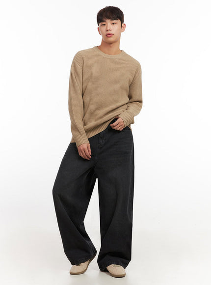 Men's Oversized Relaxed-Fit Jeans IF521