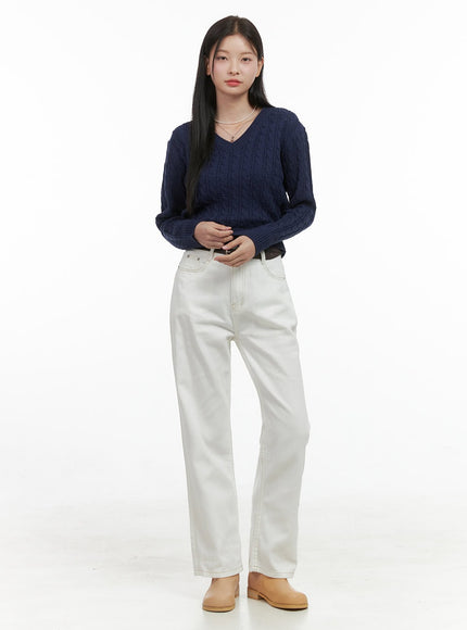 tailored-fit-solid-cotton-pants-os411