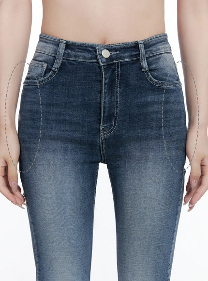 ju-flare-hip-pad-washed-jeans-cg529