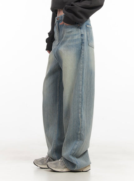 Nicola Washed Wide-Leg Jeans CF514