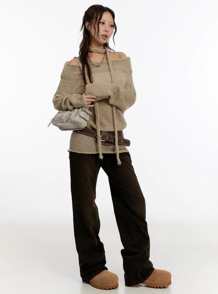 off-shoulder-knit-sweater-with-scarf-cn527