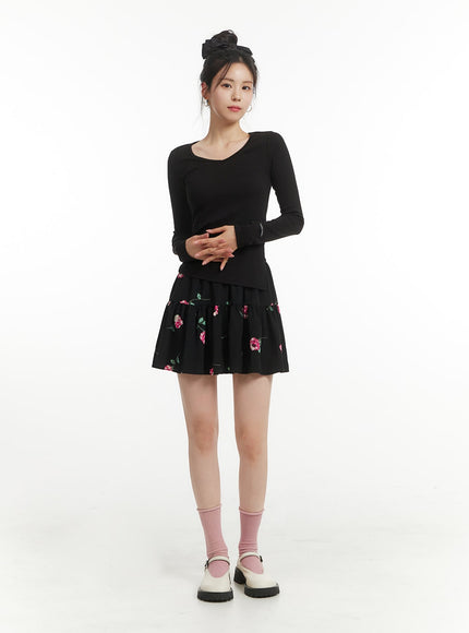 floral-graphic-flare-mini-skirt-of428