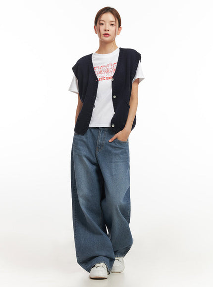 Emi Wide-Leg Baggy Jeans IM513