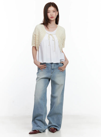 short-sleeve-knit-bolero