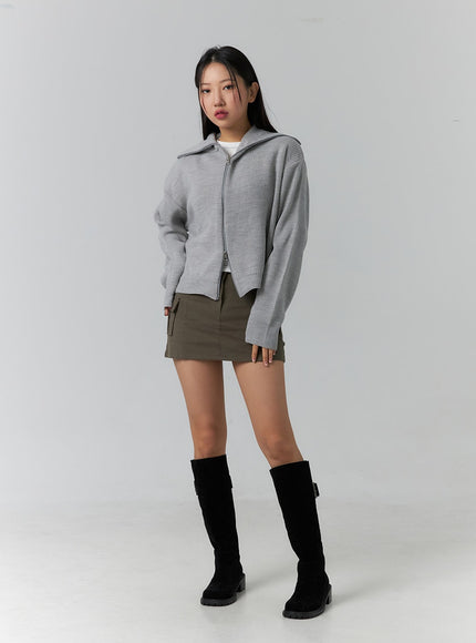 basic-two-way-zip-up-knit-sweater-cd304