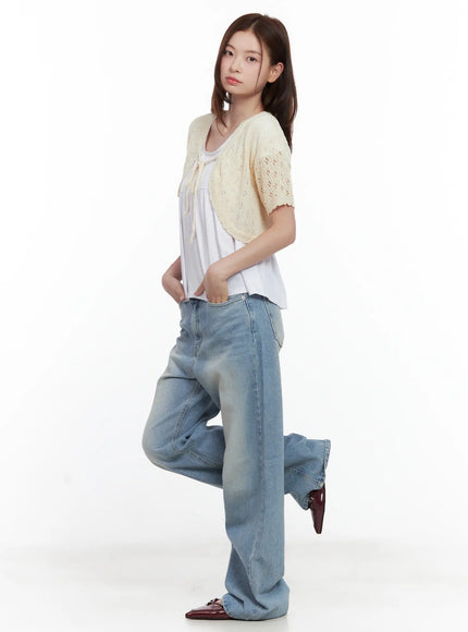 short-sleeve-knit-bolero