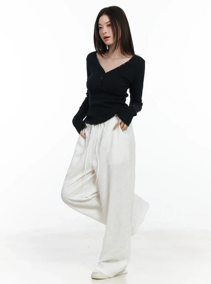 ribbed-button-v-neck-long-sleeve-top-if525