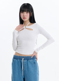 halter-cut-out-crop-long-sleeve-if413