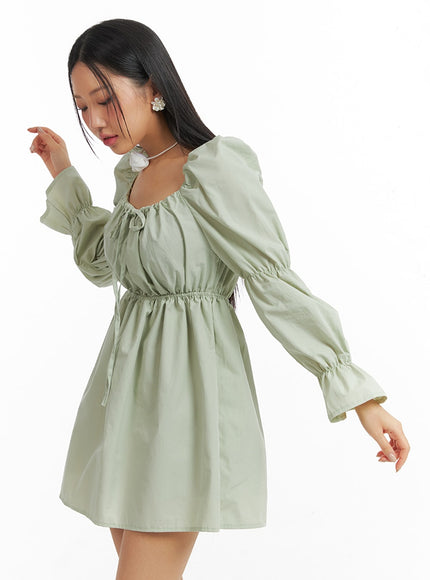 puff-sleeve-a-line-mini-dress-im404