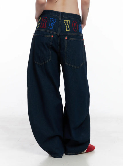carina-back-print-baggy-jeans-cs529