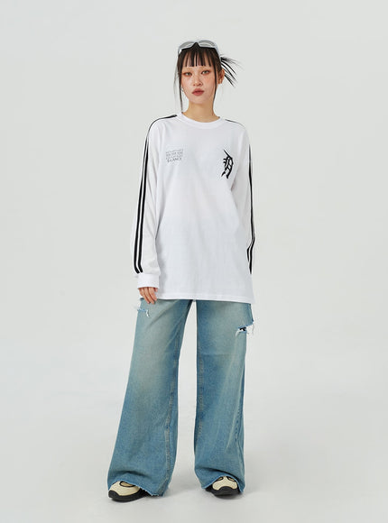 Graphic Oversized Top Unisex CM313