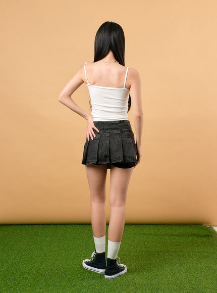 unbalanced-denim-pleated-mini-skirt-ij430