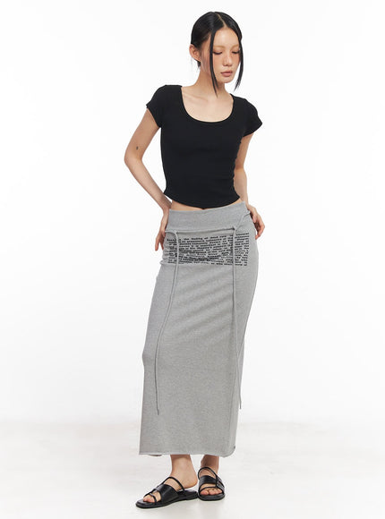 drawstring-script-maxi-sweatskirt-cy528