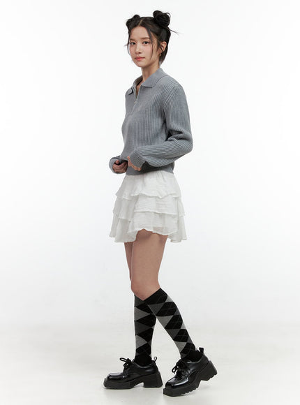 ruffle-banded-mini-skirt-on404