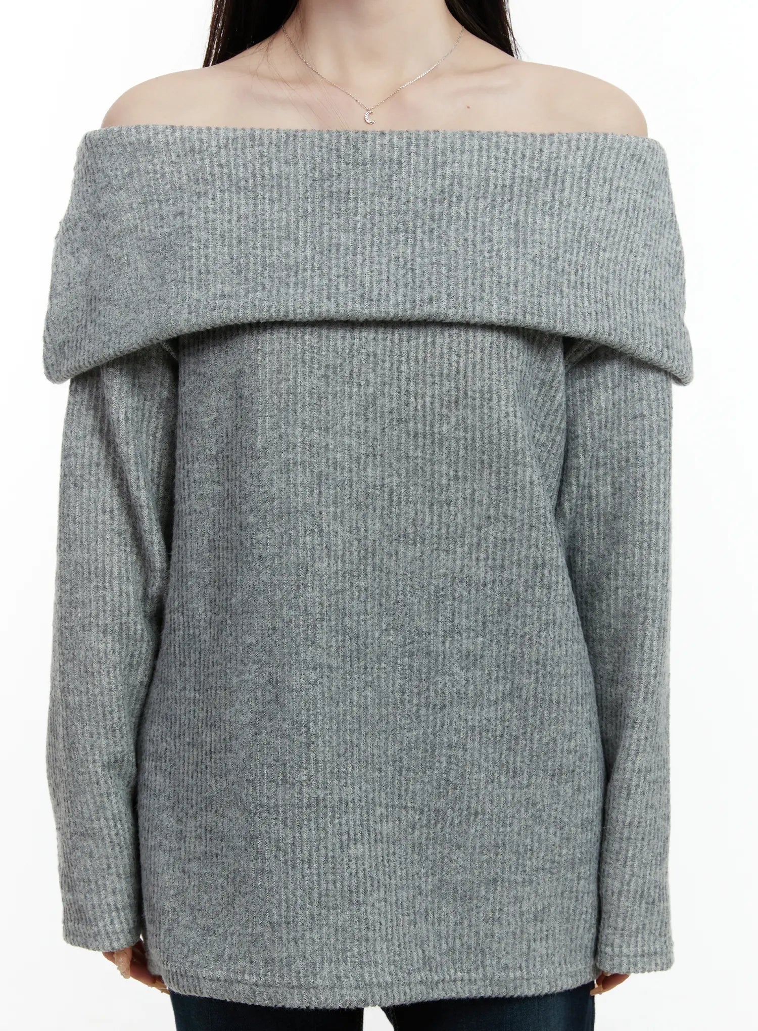 fleece-ribbed-off-shoulder-knit-top-cd523