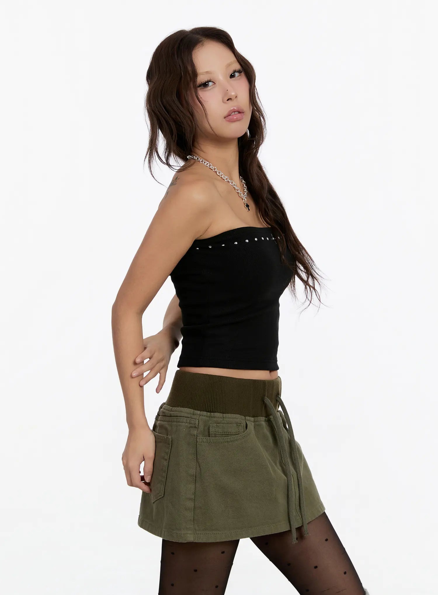 Studded Tube Top CN527