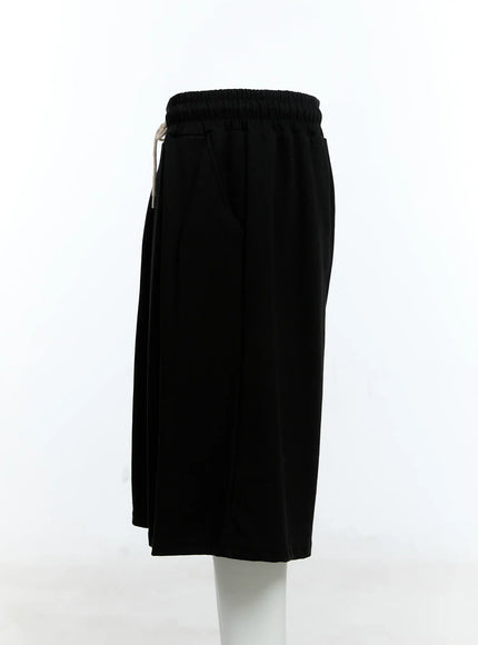 mens-pleated-sweat-shorts-ig512