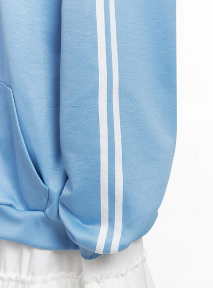 Oversized Track Zip-Up Jersey IG527