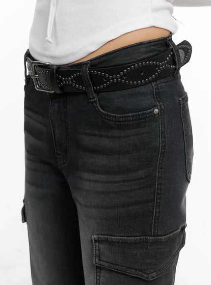 Vintage Studded Belt IN514