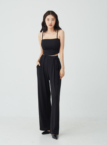 Sleeveless Crop Top IU26