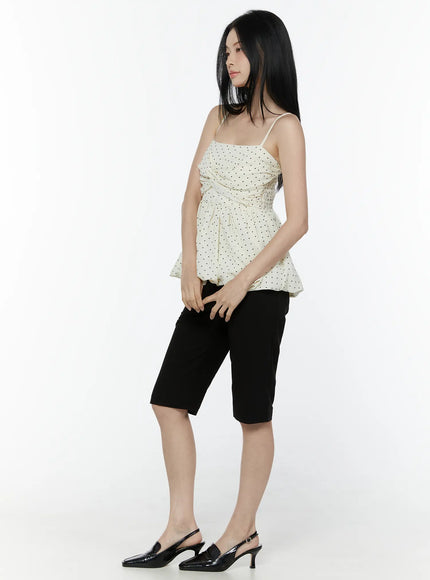 polka-dot-twist-detail-tank-top-iu505