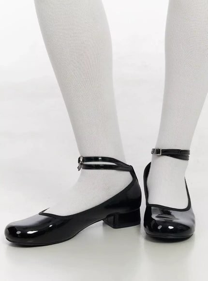 Double Strap Ballet Flats IM502