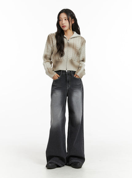 mid-waist-washed-button-wide-leg-jeans-cj409