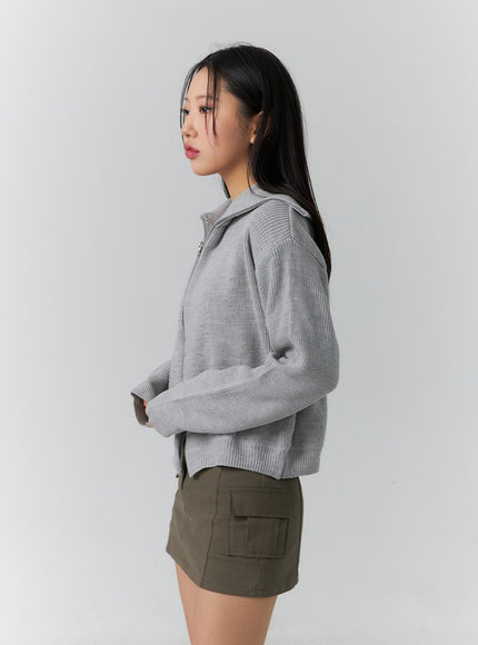 basic-two-way-zip-up-knit-sweater-cd304