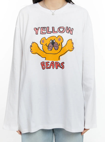 overfit-yellow-bears-graphic-long-sleeve-shirt-f502