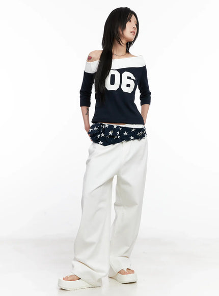 contrast-number-off-shoulder-tee-cl525