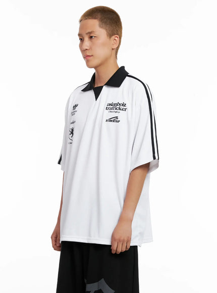 Men's Graphic Polo Tee IL521