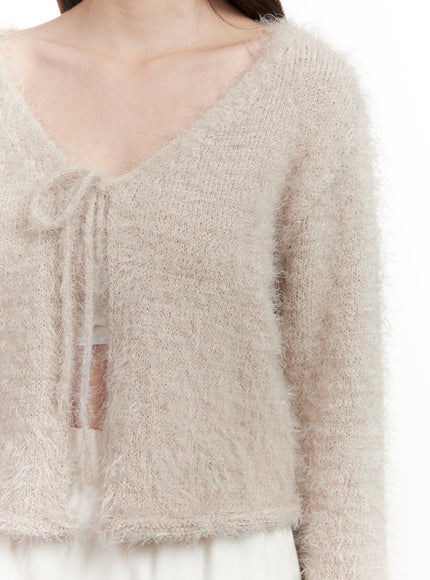 fuzzy-ribbon-tie-cardigan-ij527