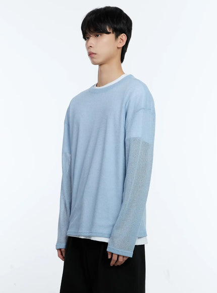 Men's Mesh Long-Sleeve Top IG501