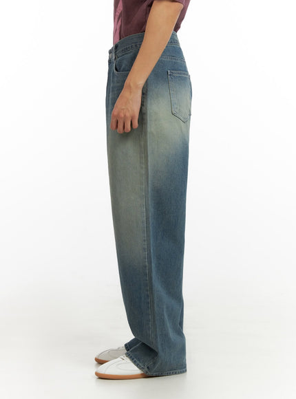 mens-washed-wide-leg-denim-jeans-iu418