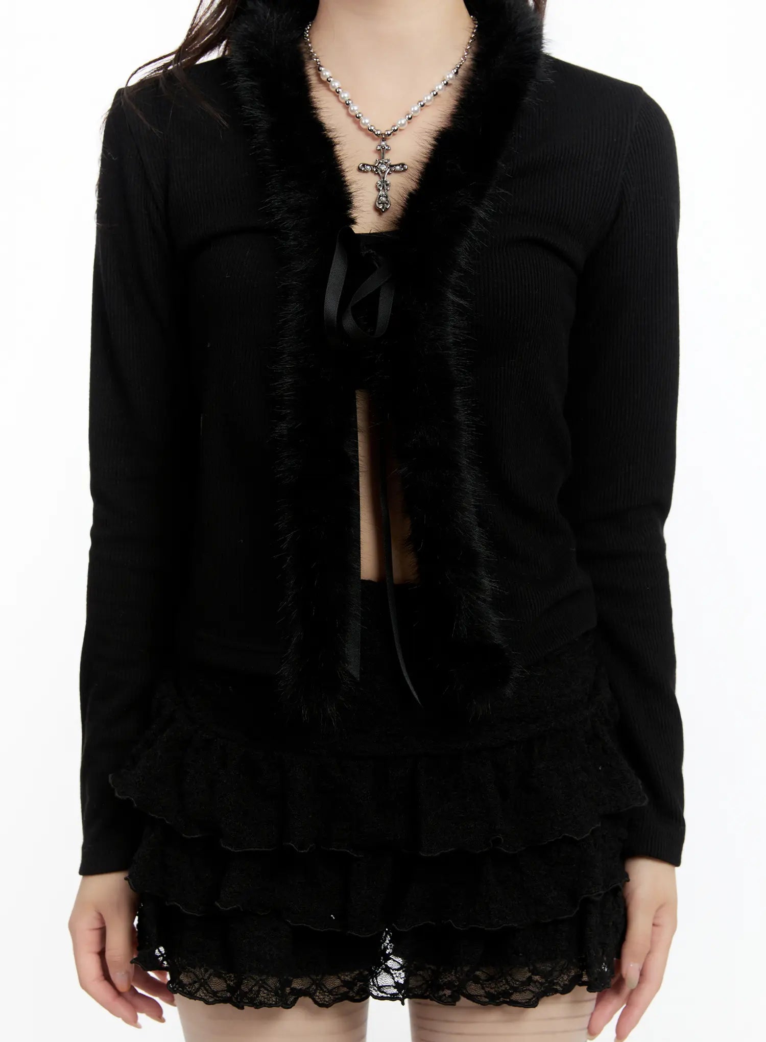 slim-fit-faux-fur-cardigan-cn524