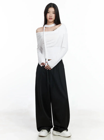 ribbed-off-shoulder-top-and-scarf-set-im506