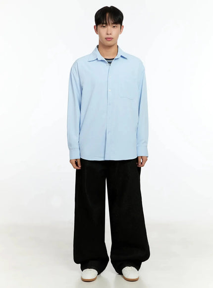 mens-basic-tencel-button-up-shirt-in525