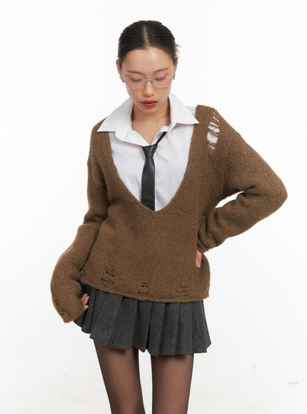 oversized-v-neck-sweater-cd409