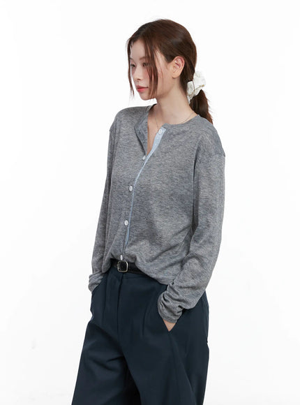 polka-dot-detail-button-up-cardigan-cg521