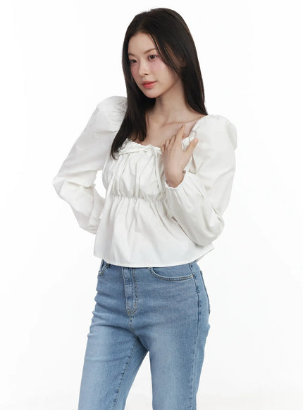 puff-sleeve-cotton-blouse-if520