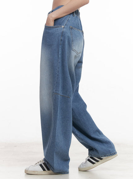 Ellise Wide-Fit Baggy Jeans CM512