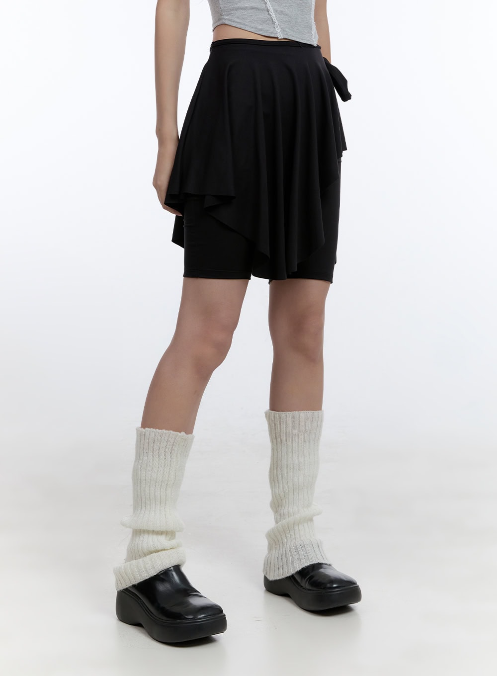 asymmetrical-wrap-solid-skort-cg413