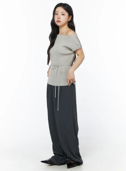 ribbed-off-shoulder-knit-top-and-scarf-set-cd805