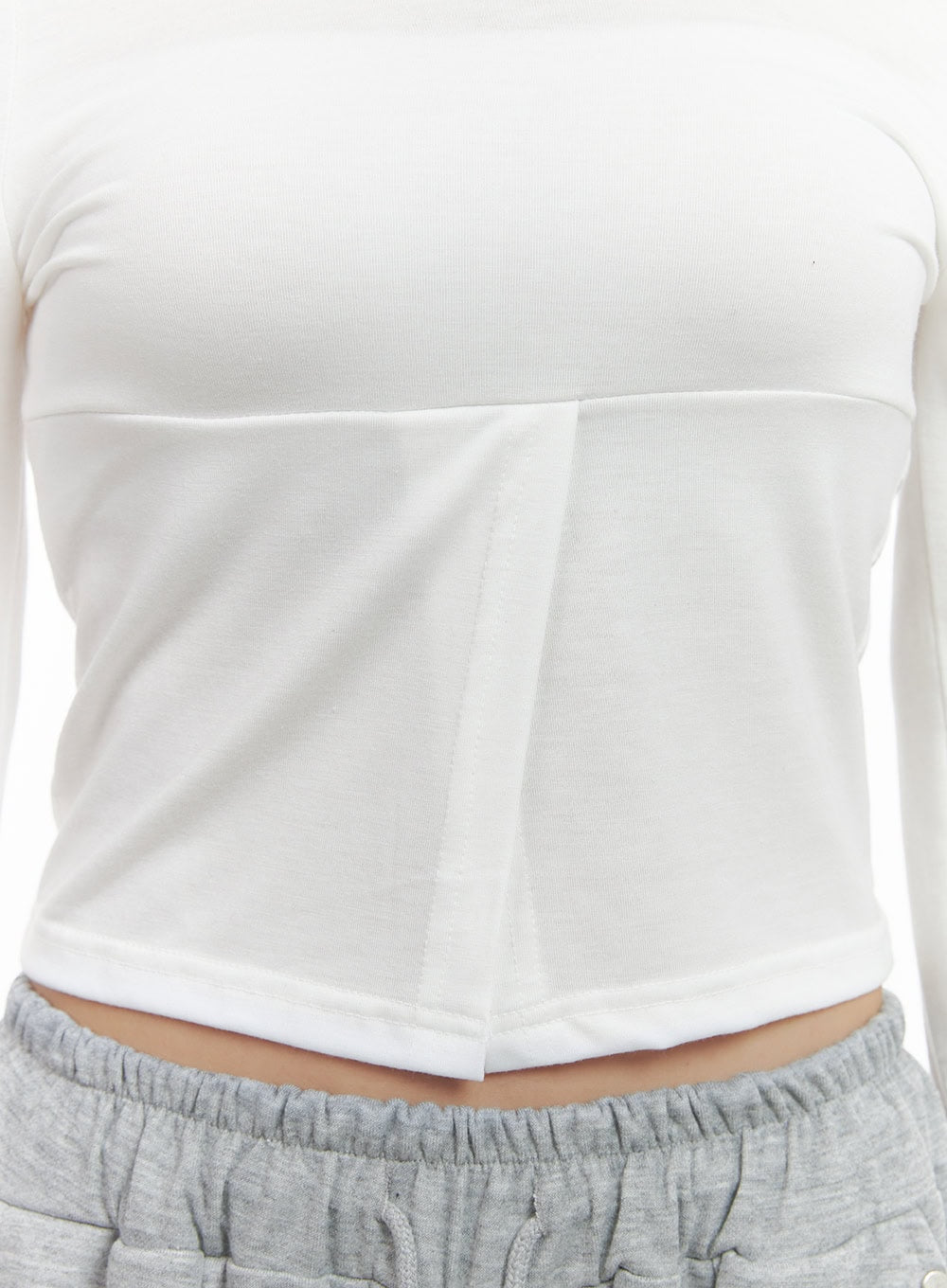 chic-slit-long-sleeve-top-cs405